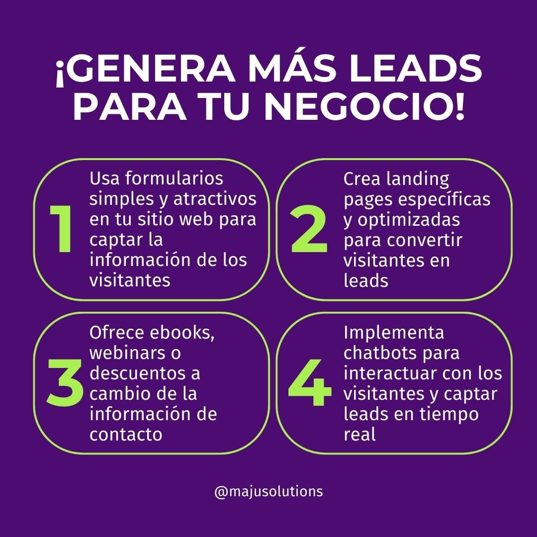 generar mas leads para negocio